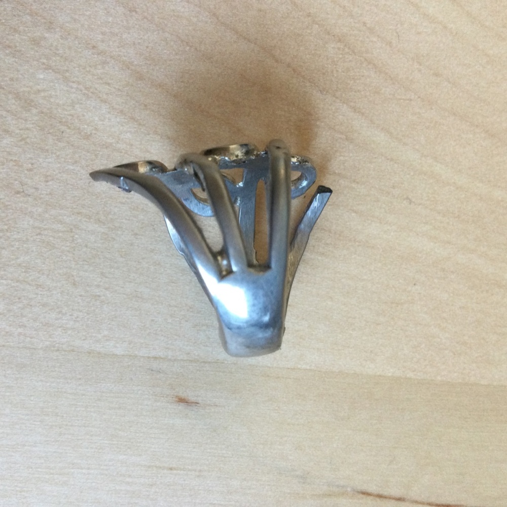 VINTAGE STERLING SILVER Ring - Picture 4 of 6